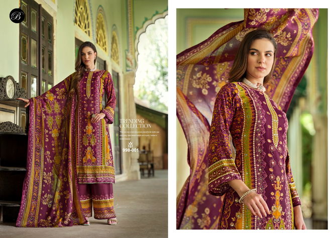 Shaheen By Belliza Viscose Rayon Digital Printed Dress Material Wholesale Shop In Surat